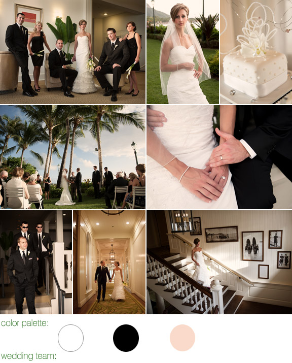 Moana Surfrider Westin Resort - Hawaii - real wedding - photography by: Derek Wong